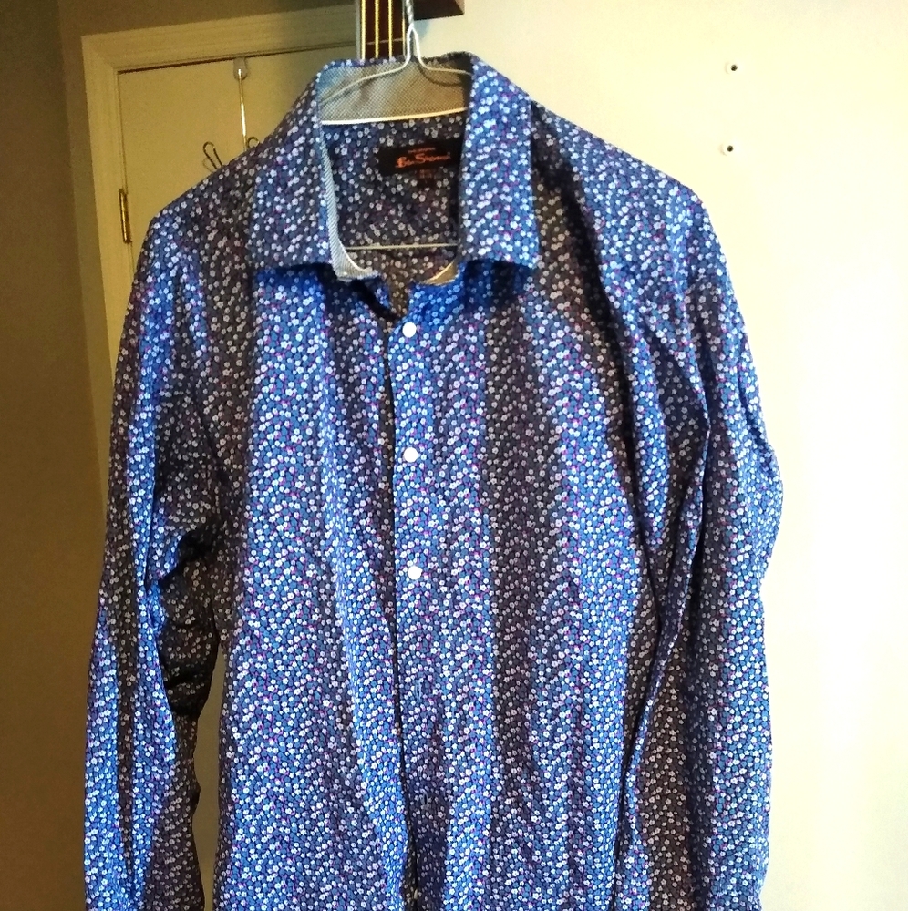 Ben Sherman Floral Button Down